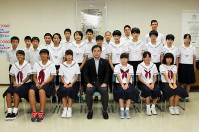 報告会の様子の写真
