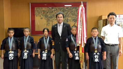 大内少年剣道クラブのみなさんの写真