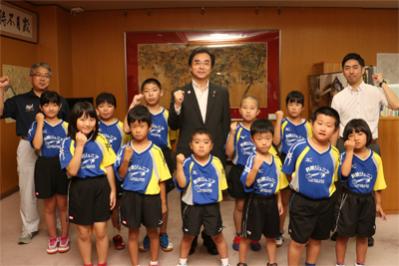杵築ジュニアのみなさんの写真