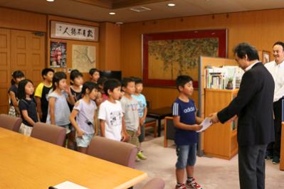 護江小学校のみなさんの写真