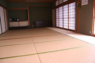 大田中央公民館の1階にある和室の写真