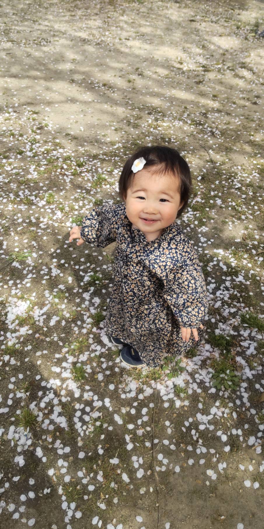 優良賞 徳永和子 花びらシャワーに大感激