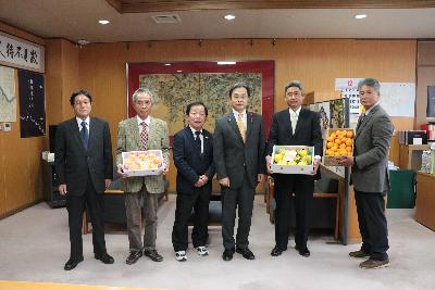 永松市長と各部会の皆さん