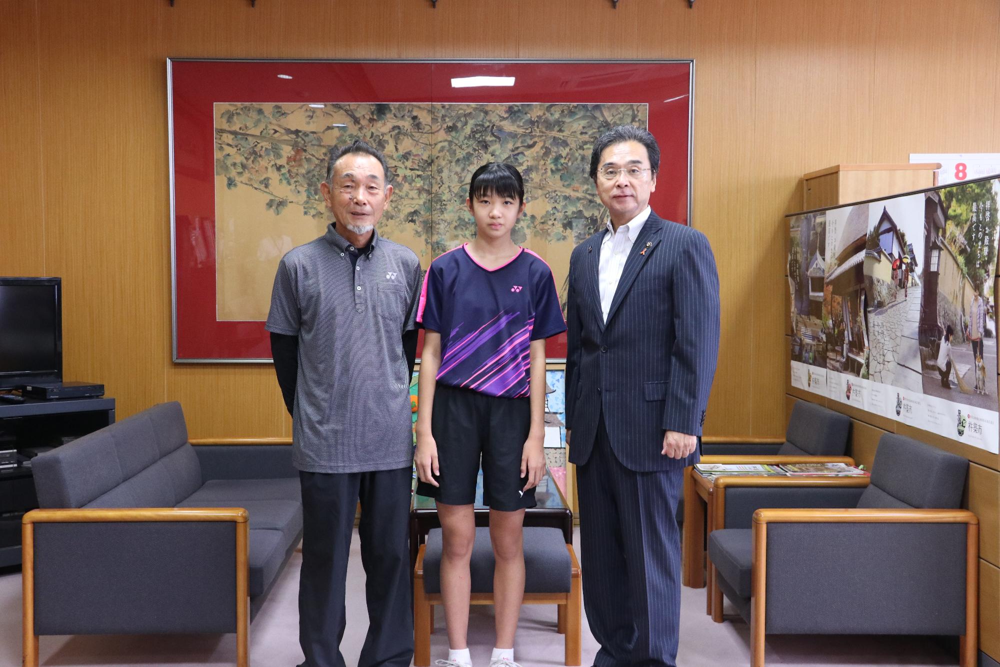 佐野選手との集合写真