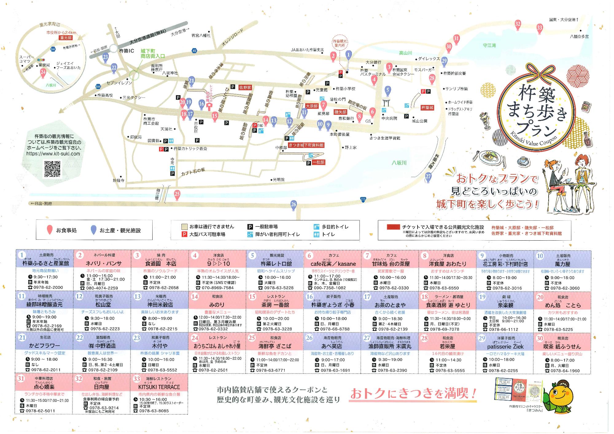 杵築まちあるきプラン