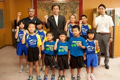 杵築ジュニアのみなさんの写真