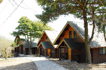 横岳自然公園ログハウスの外観写真