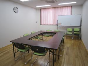 八坂地区公民館の研修室の写真
