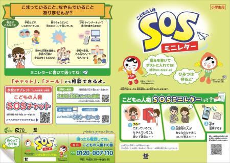 こどもの人権SOSミニレター