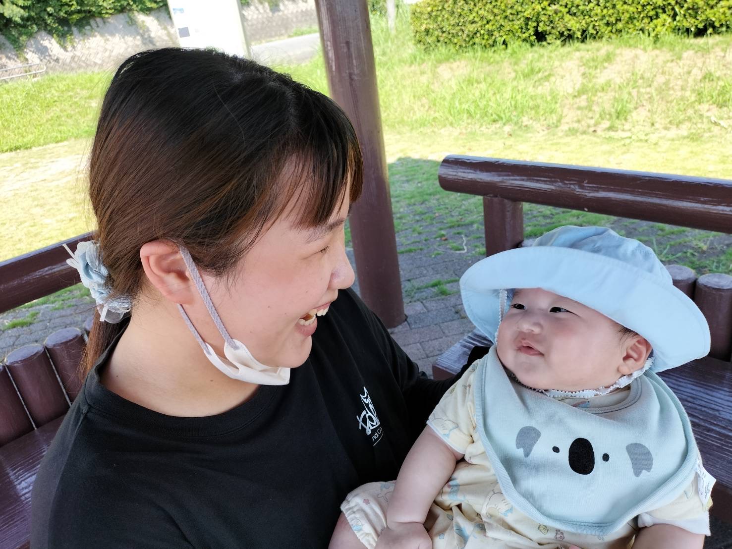 優良賞　広地澄世　笑顔でつながる時間